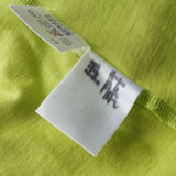 イヴサンローラン ヴィンテージ YSLロゴ 七分丈 トップス ライム レディース - NEWSED