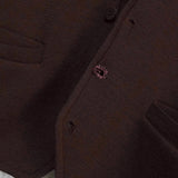 イヴ サンローラン ヴィンテージ YSLロゴ ニットベスト ボルドー - NEWSED