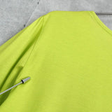 イヴサンローラン ヴィンテージ YSLロゴ 七分丈 トップス ライム レディース - NEWSED