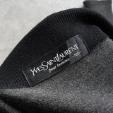 イヴ サンローラン ヴィンテージ YSLロゴ ポロニット グレー - NEWSED