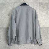 イヴ サンローラン ヴィンテージ YSLロゴ チェック柄 ブルゾン ブラック / ホワイト - NEWSED