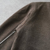 イヴ サンローラン ヴィンテージ YSLロゴ ウールコート チェスターコート ブラウン - NEWSED