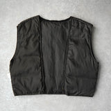 イヴ サンローラン ヴィンテージ YSLロゴ フェイクレザー ブルゾン ブラック メンズ - NEWSED