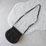 イヴ サンローラン ヴィンテージ YSLロゴ リザード ショルダーバッグ ブラック - NEWSED