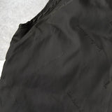 イヴ サンローラン ヴィンテージ YSLロゴ フェイクレザー ブルゾン ブラック メンズ - NEWSED