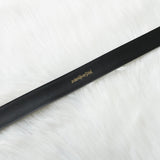 イヴサンローラン ヴィンテージ YSLロゴ ゴールド金具 ベルト ブラック デッドストック - NEWSED