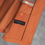 イヴ サンローラン ヴィンテージ YSLロゴ ブルゾン ジャケット オレンジ - NEWSED