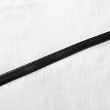 イヴサンローラン ヴィンテージ YSLロゴ ゴールド金具 ベルト ブラック デッドストック - NEWSED