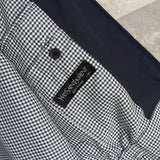 イヴ サンローラン ヴィンテージ YSLロゴ チェック柄 ブルゾン ブラック / ホワイト - NEWSED