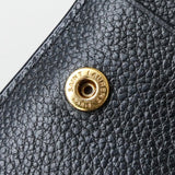 イヴサンローラン YSLロゴ レザー 二つ折り財布 ブラック 箱付き - NEWSED