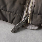 イブ サンローラン ヴィンテージ リバーシブル YSLロゴ 中綿ジャケット ダウンジャケット ホワイトベージュ/グレージュ - NEWSED