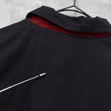 イヴ サンローラン ヴィンテージ リバーシブル YSLロゴ ブルゾン ジャケット ネイビー / アイボリー - NEWSED