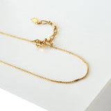 イヴ サンローラン ヴィンテージ YSLロゴ カサンドラロゴ ネックレス GP ゴールド ラインストーン - NEWSED