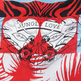 エルメス JUNGLE LOVE ジャングルラブ チュニック／ ワンピース レッド 38 レディース