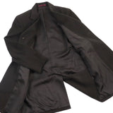 ピーエス ポールスミス コインポケット ミドルコート チェスターコート ダークブラウン S メンズ
