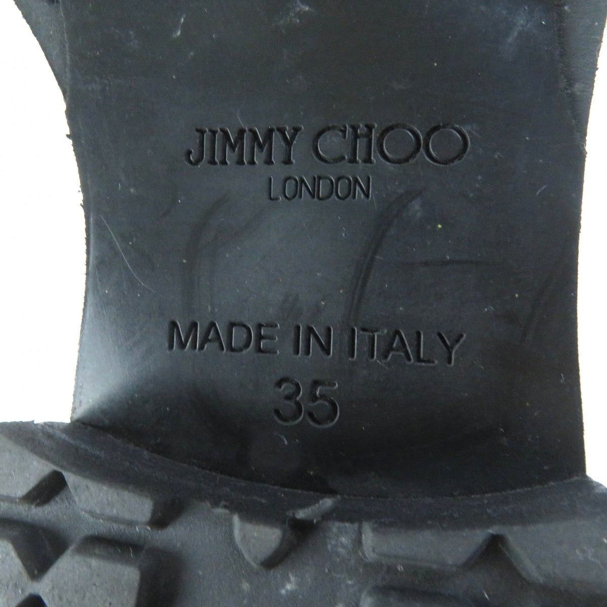 ジミーチュウ BIKER バイカーブーツ エンジニアブーツ ショートブーツ ブラック 35 レディース