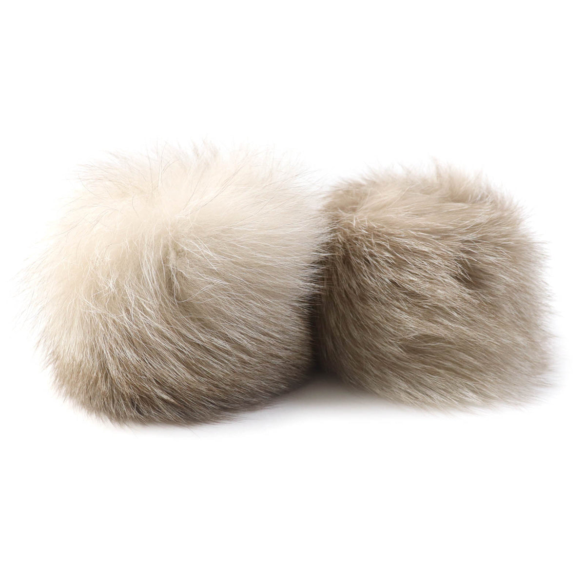 フォクシー FOXファー カフス アームウォーマー アクセサリー カフスボタン カフリンクス ベージュ F レディース