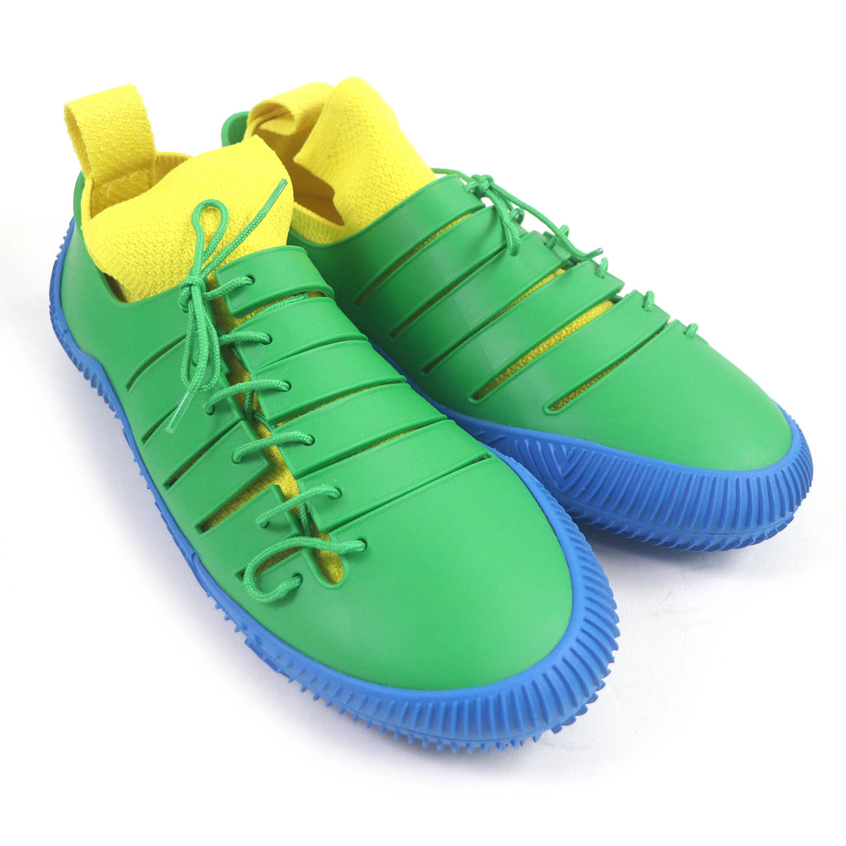 ボッテガヴェネタ CLIMBER SNEAKER クライマー レースアップ ローカットスニーカー グリーン 48 メンズ