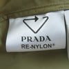 プラダ Re-Nylon ナイロン ロング丈 コート ベージュ 38 レディース