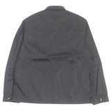 プラダ Re-Nylon Shirt トライアングルロゴ コーチジャケット シャツジャケット ブルゾン ブラック S メンズ