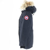 カナダグース VICTORIA PARKA ヴィクトリアパーカー ファー・フード付 ダウンジャケット ネイビー S レディース