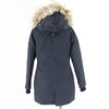 カナダグース VICTORIA PARKA ヴィクトリアパーカー ファー・フード付 ダウンジャケット ネイビー S レディース