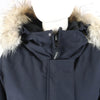 カナダグース VICTORIA PARKA ヴィクトリアパーカー ファー・フード付 ダウンジャケット ネイビー S レディース