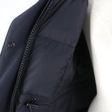 カナダグース VICTORIA PARKA ヴィクトリアパーカー ファー・フード付 ダウンジャケット ネイビー S レディース