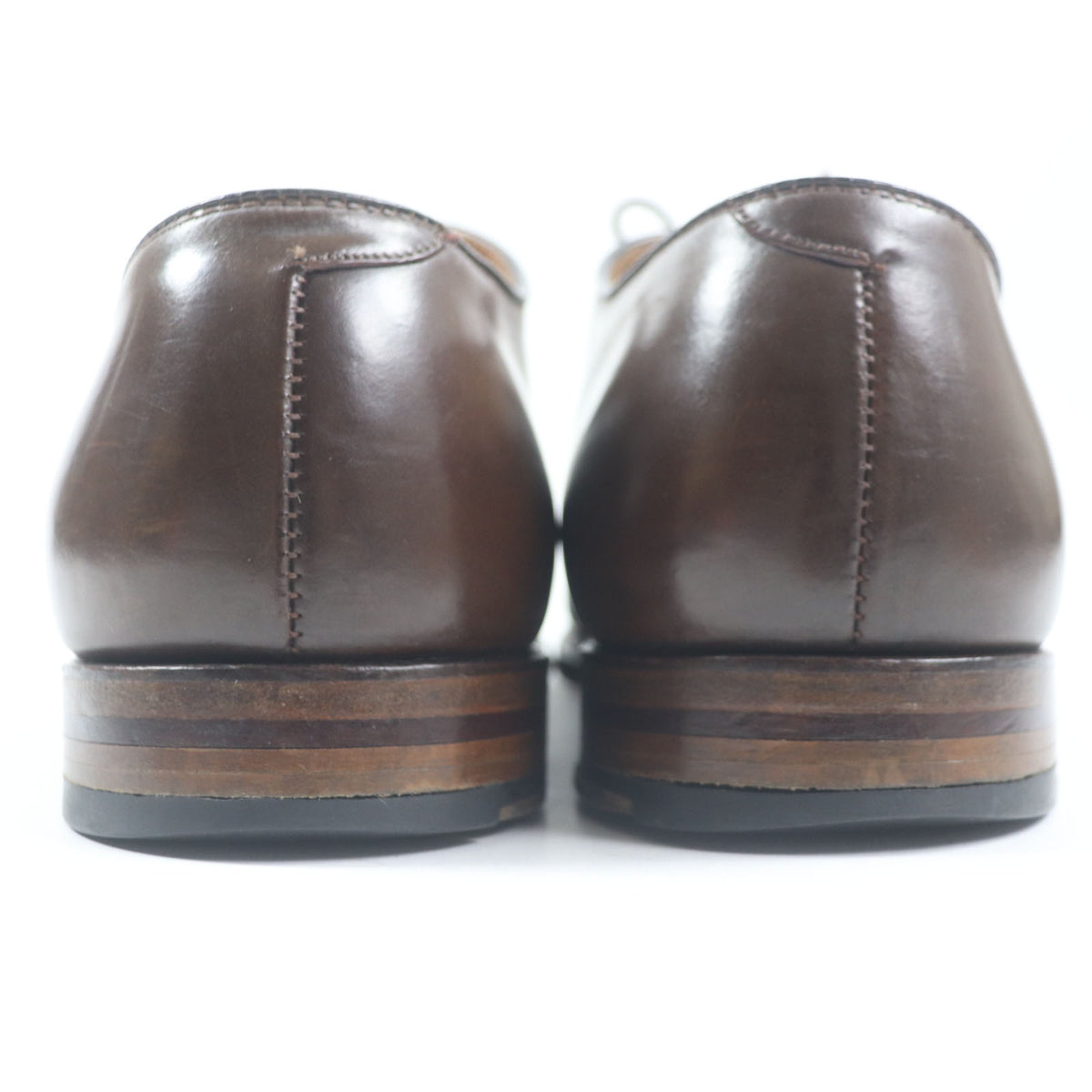 オールデン Cigar cordovan ストレートチップ 内羽根 レースアップ レザーシューズ ブラウン 9.5 メンズ