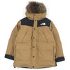 ザ・ノースフェイス Mountain Down Coat ゴアテックス ダウンコート ブラウン S メンズ