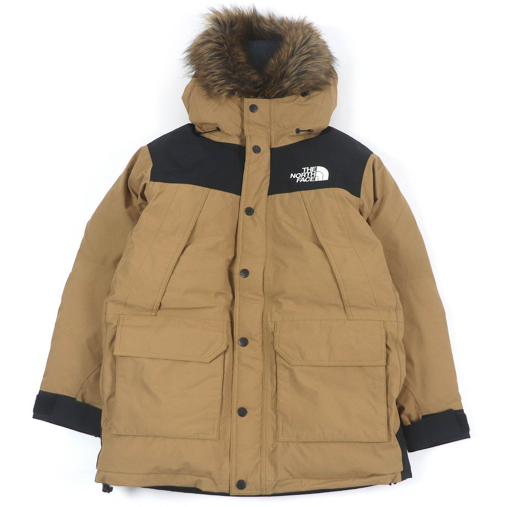 ザ・ノースフェイス Mountain Down Coat ゴアテックス ダウンコート ブラウン S メンズ