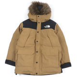 ザ・ノースフェイス Mountain Down Coat ゴアテックス ダウンコート ブラウン S メンズ