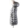 モンクレール SUYEN スイエン ロゴワッペン・フード付 ZIP UP ダウンコート グレー 10 anni 140cm レディース