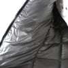 モンクレール SUYEN スイエン ロゴワッペン・フード付 ZIP UP ダウンコート グレー 10 anni 140cm レディース