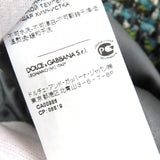 ドルチェ＆ガッバーナ 黒タグ ツイードスカート ブルーグリーン系 42 レディース