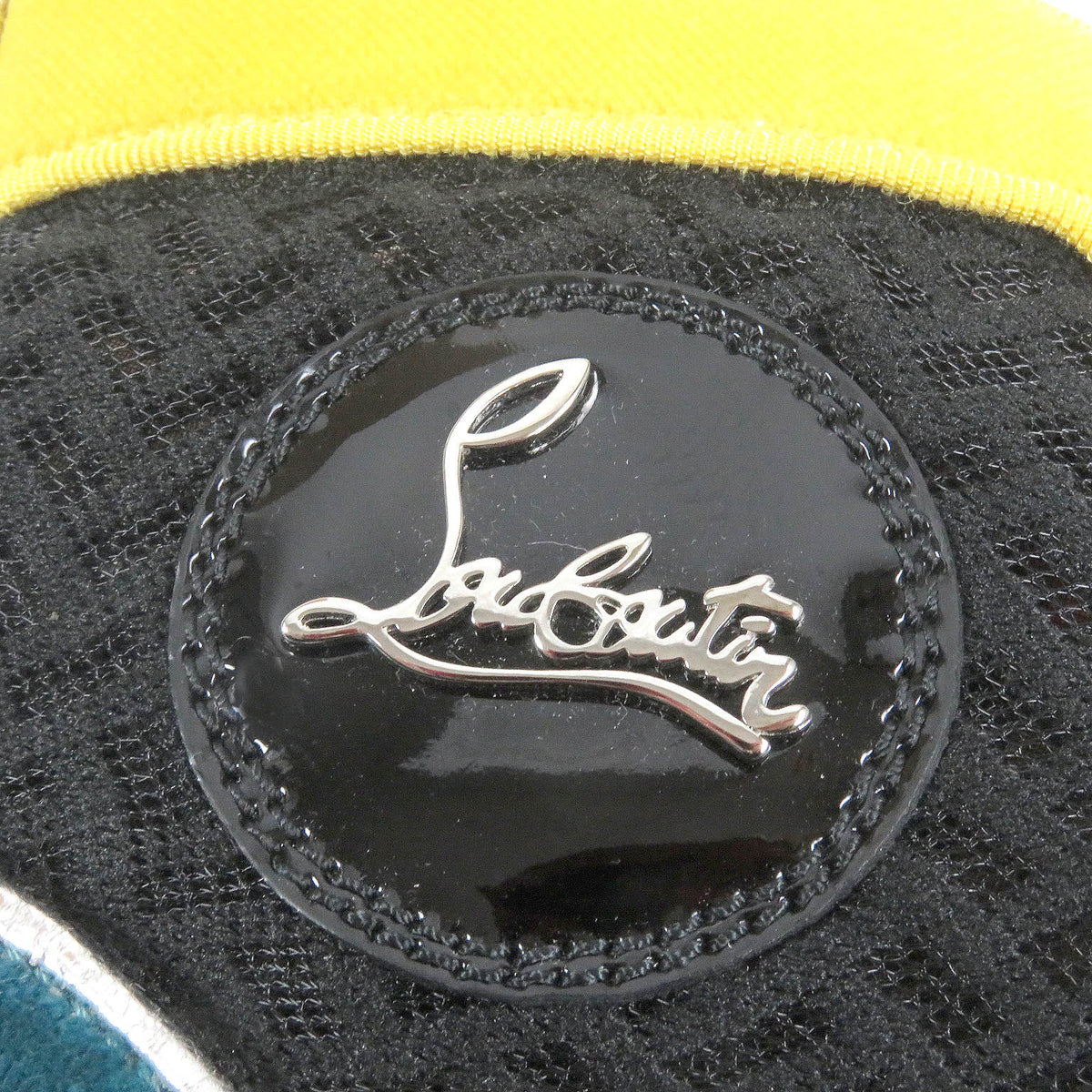 クリスチャンルブタン LOU PIK PIK ORLATO FLAT ハイカットスニーカー マルチカラー 40.5 メンズ