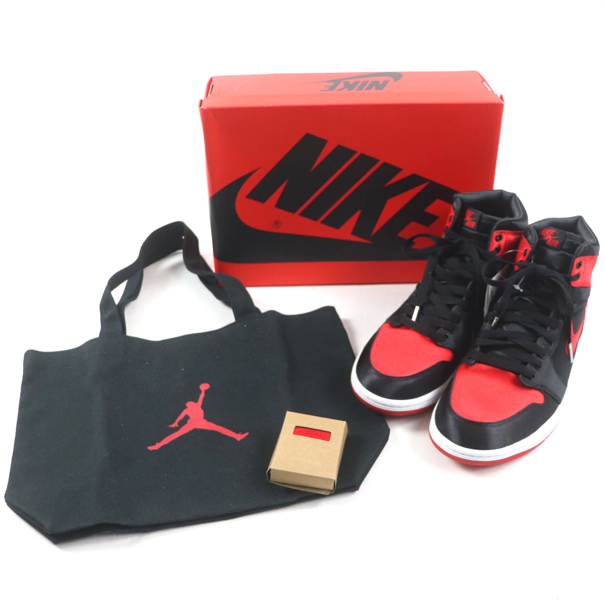 ナイキ WMNS AIR JORDAN 1 RETRO HI OG ウィメンズ エアジョーダン 1 レトロ ハイ オージー ハイカットスニーカー ブラック 26.5 メンズ