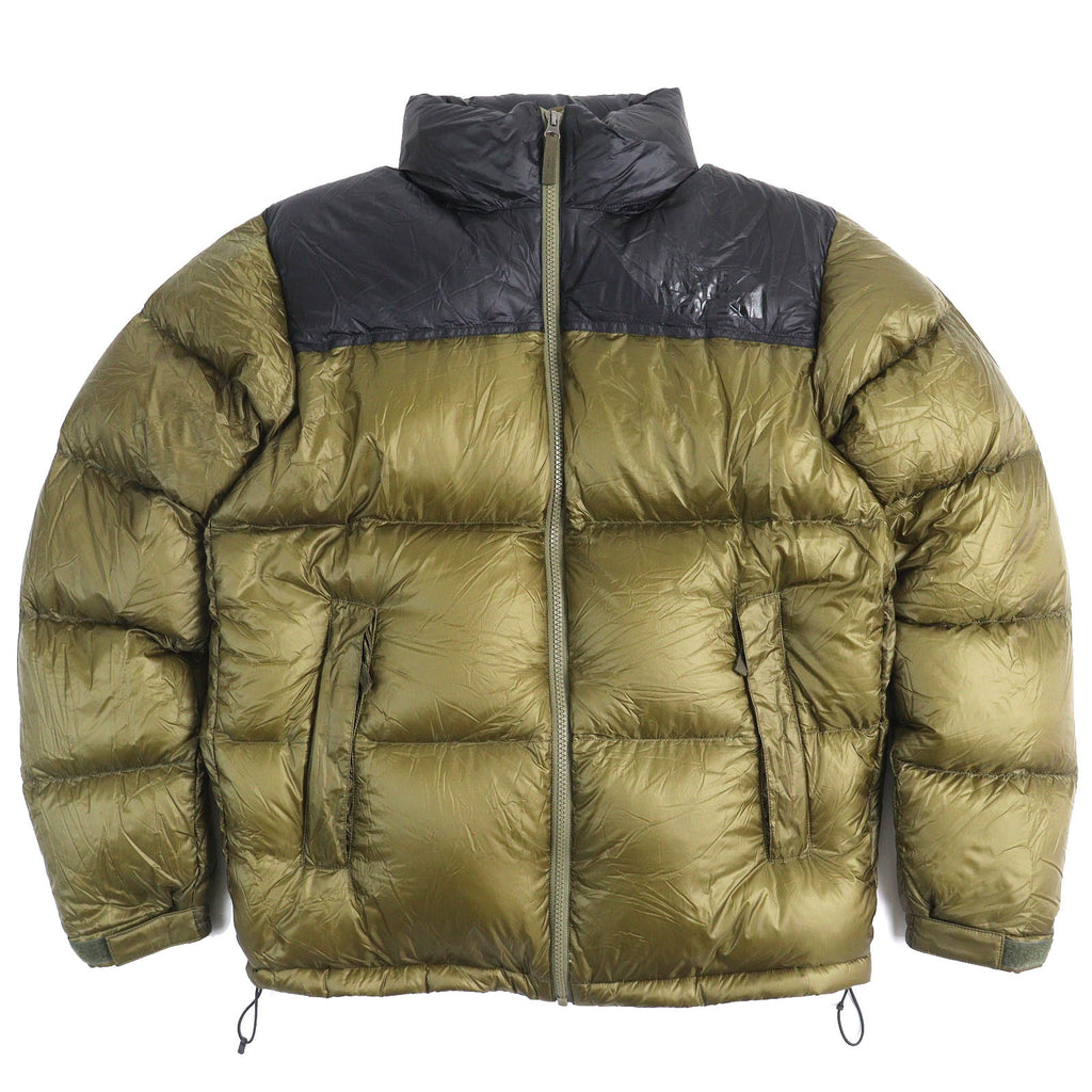 ザ・ノースフェイス Nuptse Jacket ヌプシジャケット オンライン限定品 ミリタリーシリーズ ダウンジャケット カーキ M メンズ