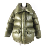 ウールリッチ ALIQUIPPA PUFFY JACKET アルキッパパフィー ダウンジャケット カーキ S レディース