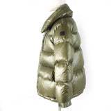 ウールリッチ ALIQUIPPA PUFFY JACKET アルキッパパフィー ダウンジャケット カーキ S レディース