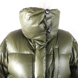 ウールリッチ ALIQUIPPA PUFFY JACKET アルキッパパフィー ダウンジャケット カーキ S レディース