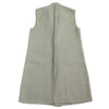 ゼロエイトサーカス Twill double face rever long gilet ダブルフェイス ラペル折り返し ロングジレ ベスト カーキグリーン 1 大きめサイズ メンズ