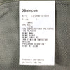 ゼロエイトサーカス Twill double face rever long gilet ダブルフェイス ラペル折り返し ロングジレ ベスト カーキグリーン 1 大きめサイズ メンズ