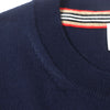 バーバリー Monogram Motif Sweater TBロゴ刺繍 クルーネック ニット セーター ネイビー S メンズ