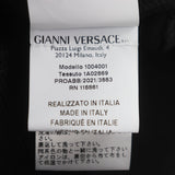 ヴェルサーチ パッチワーク クルーネック プルオーバー スウェット ブラック XXL メンズ