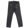 ディースクエアード COOL GUY JEANS ロゴワッペン ダメージ加工 ボタンフライ デニムパンツ ブラック系 46 メンズ