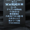 コーチ アップタウンレーサージャケット スタンドカラー シングル ライダースジャケット ブラック S レディース