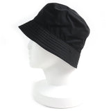 プラダ トライアングルロゴ 三角ロゴプレート Re-Nylon バケットハット 帽子 ハット ブラック M レディース