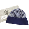 エルメス BONNET FEMME Hロゴ ニットキャップ ネイビー M レディース