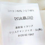クリスチャンディオール オフショルダー スモックトップ トップス アイボリー 40 レディース